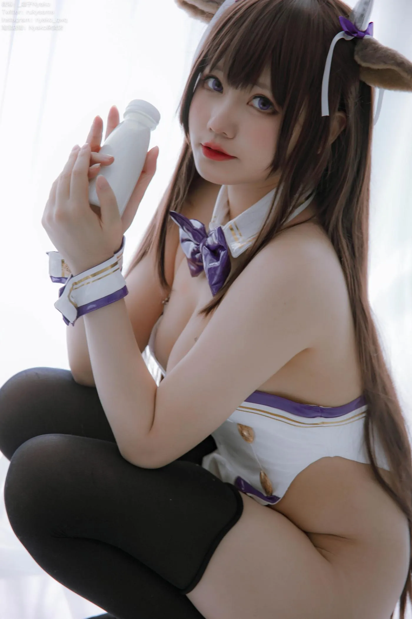 Nyako喵子 – NO.50 樫野本 牛牛赌场女郎 [78P]插图3